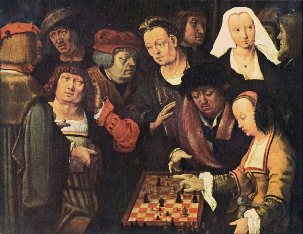 The chess game by Lucas van Leyden